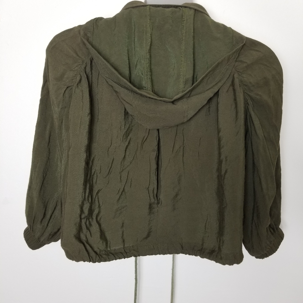 🪖Army Green Zip Up - Picture 3 of 6